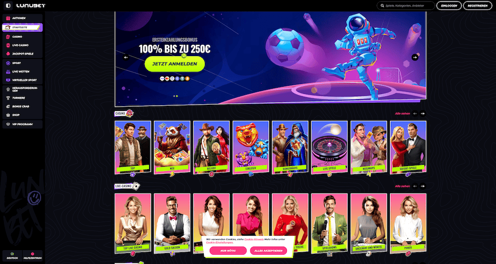 52437 LunuBet Casino DE