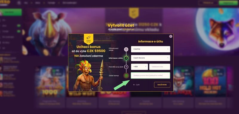 Bizzo Casino promo code