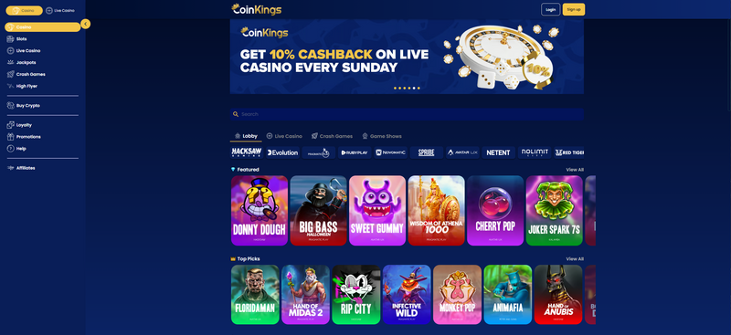 CoinKings casino