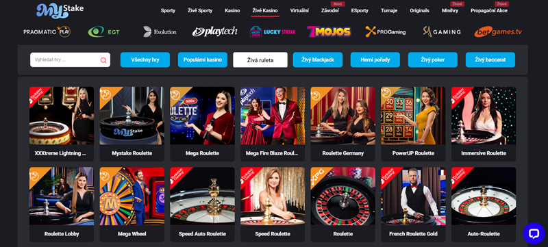 MyStake Ruleta