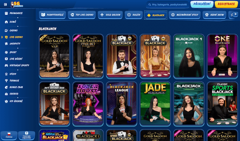 SGcasino Blackjack