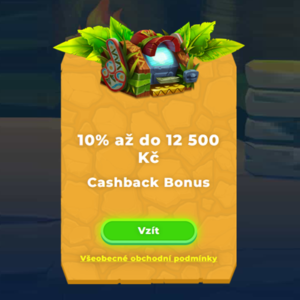 Wazamba Cashback bonus v SK