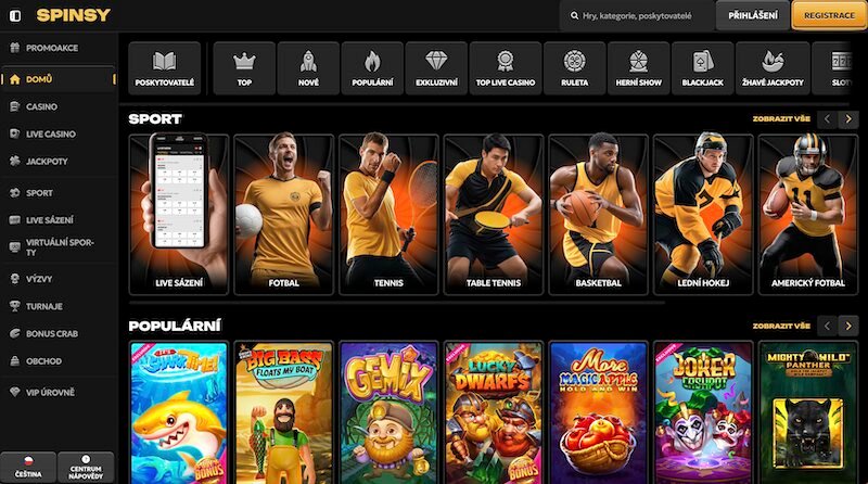 Spinsy sportsbook