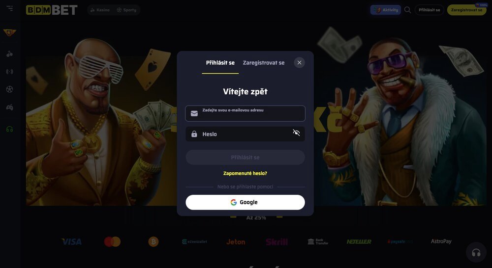 Bdmbet login