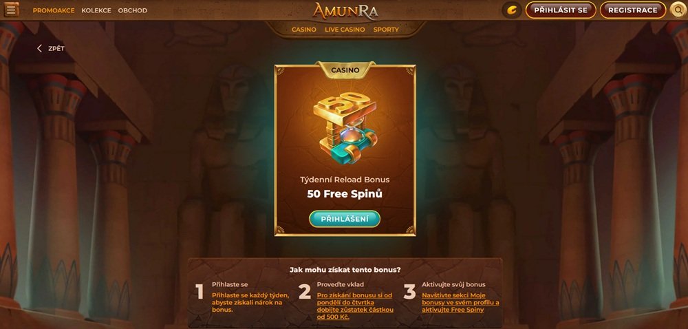 AmunRa free spins