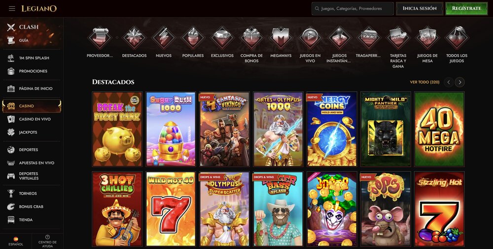 Legiano tragamonedas