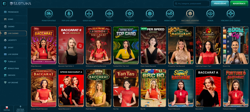 Slotuna Baccarat