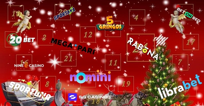 Adventní kalendáře online casin