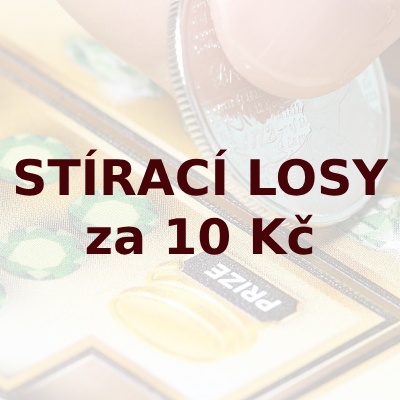 Stírací losy za 10 Kč