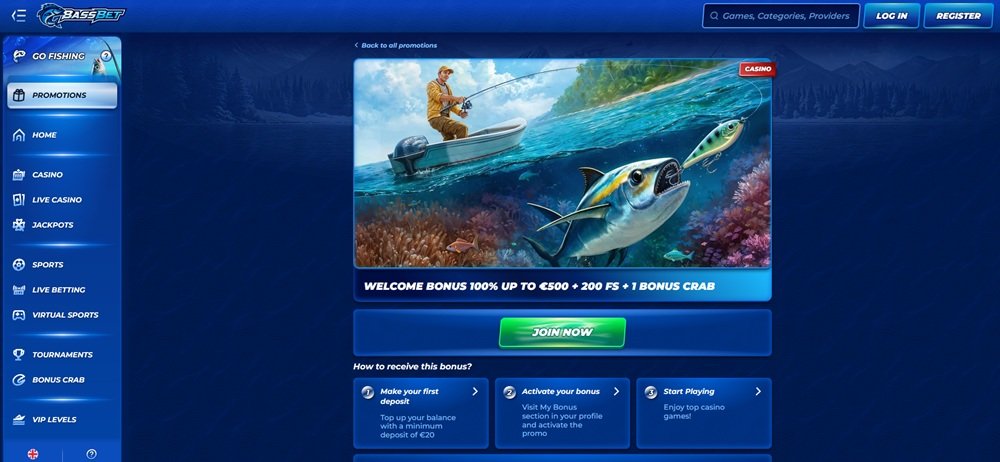 BassBet free spins