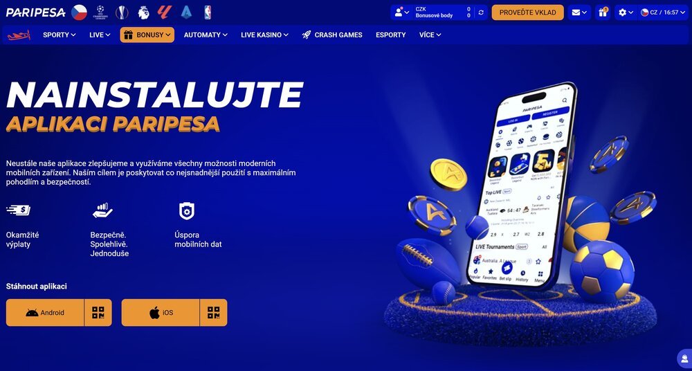 PariPesa aplikace