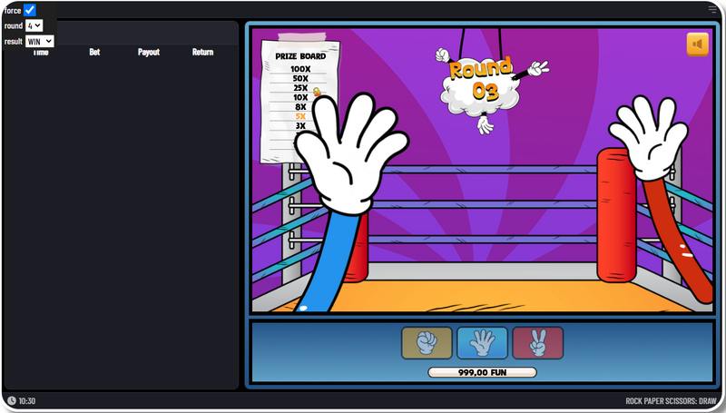 Rock Paper Scissors DRAW