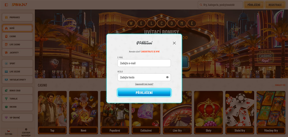 Spin247 casino login