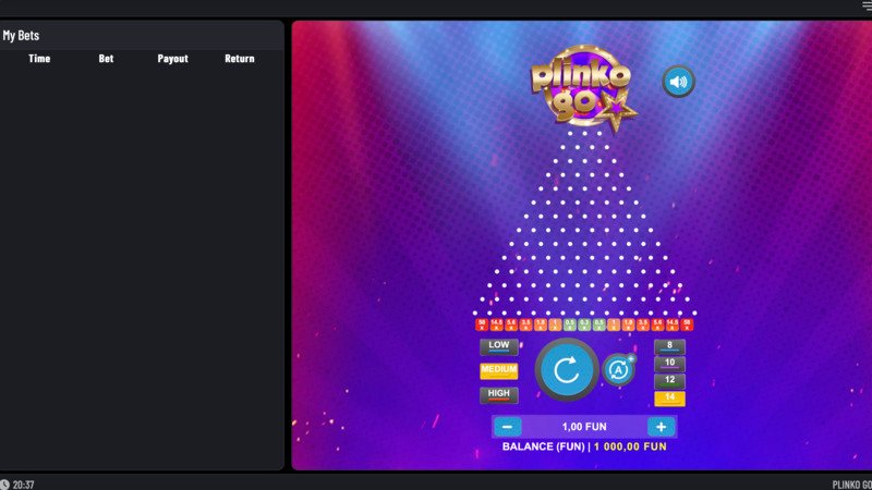 Plinko GO náhled