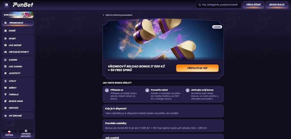 funbet free spiny