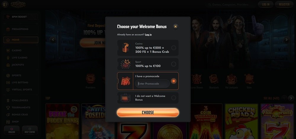 Gransino promo code