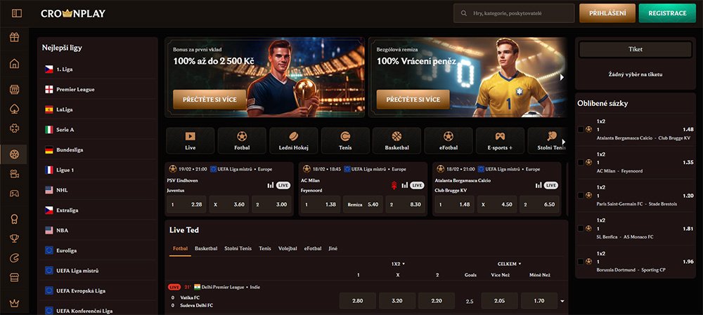Casa de apuestas CrownPlay