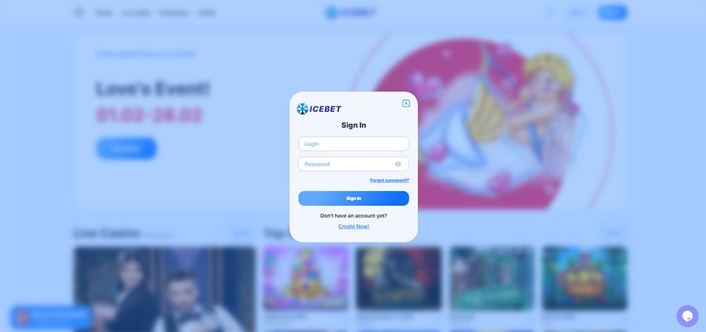 Icebet Casino login [Návod na přihlášení] 
