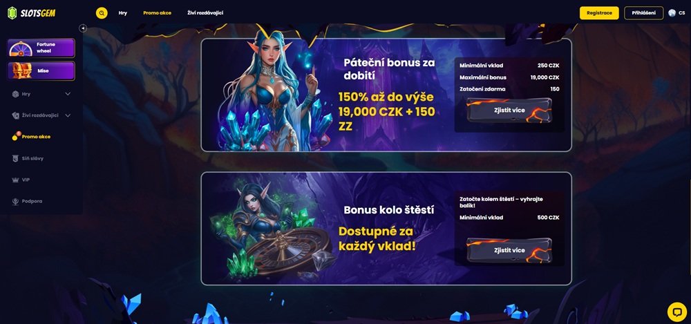 Angebot von Boni