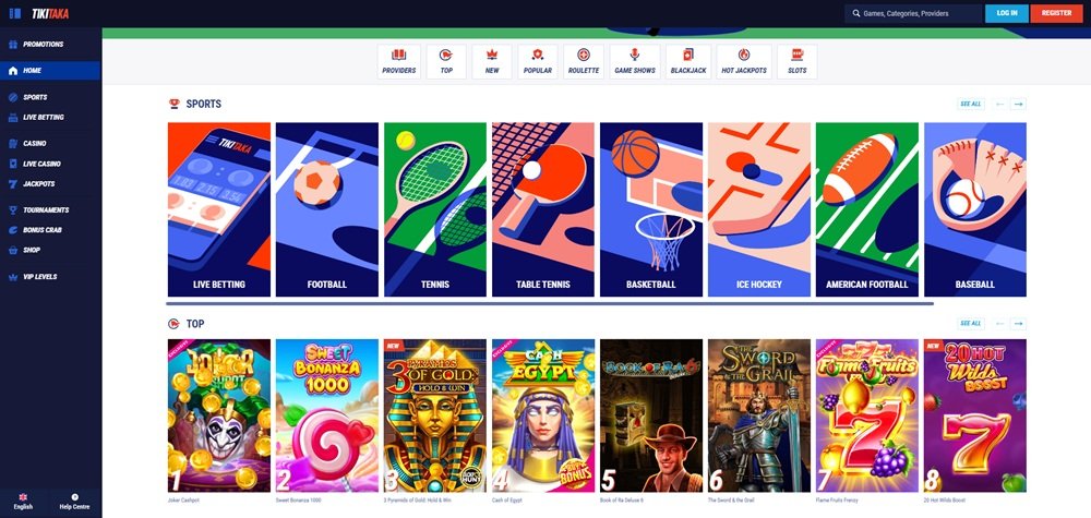 TikiTaka website