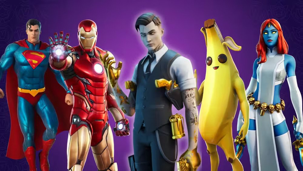 Nejvzácnější skiny ve Fortnite 