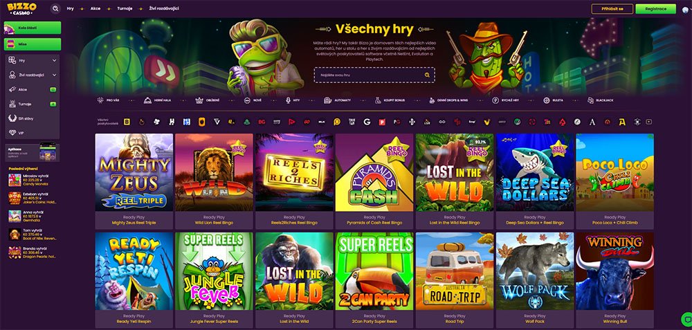 Ready Play Gaming v casinu Bizzo Casino