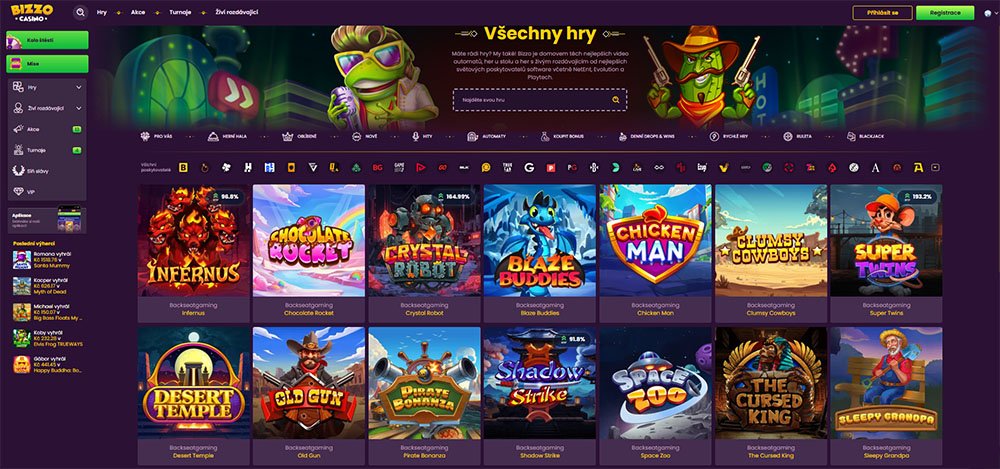 Backseat Gaming Developer at Bizzo Casino