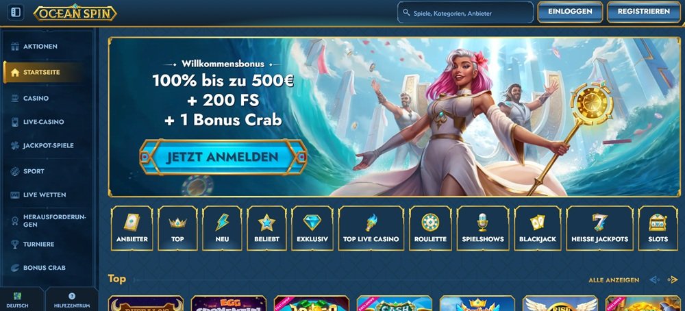 Ocean Spin casino