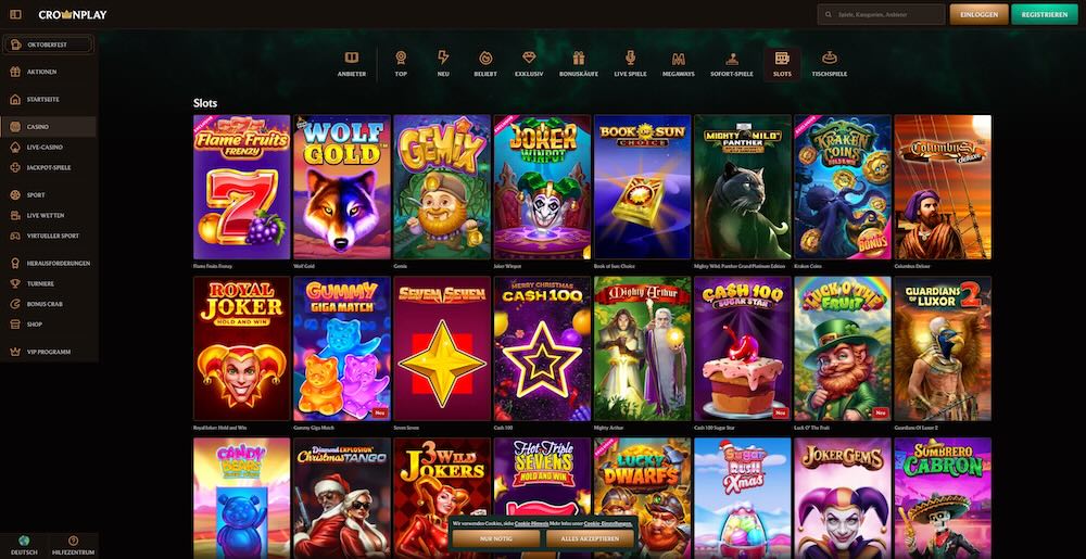 CrownPlay Spielautomaten