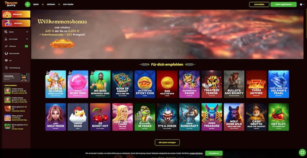 Dragon Slots Casino DE