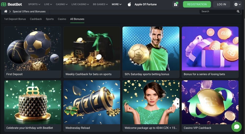 BeatBet bonusová nabídka
