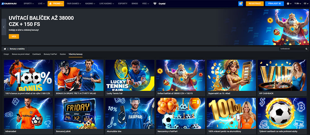 Lze získat v casinu FairPari no deposit bonus?