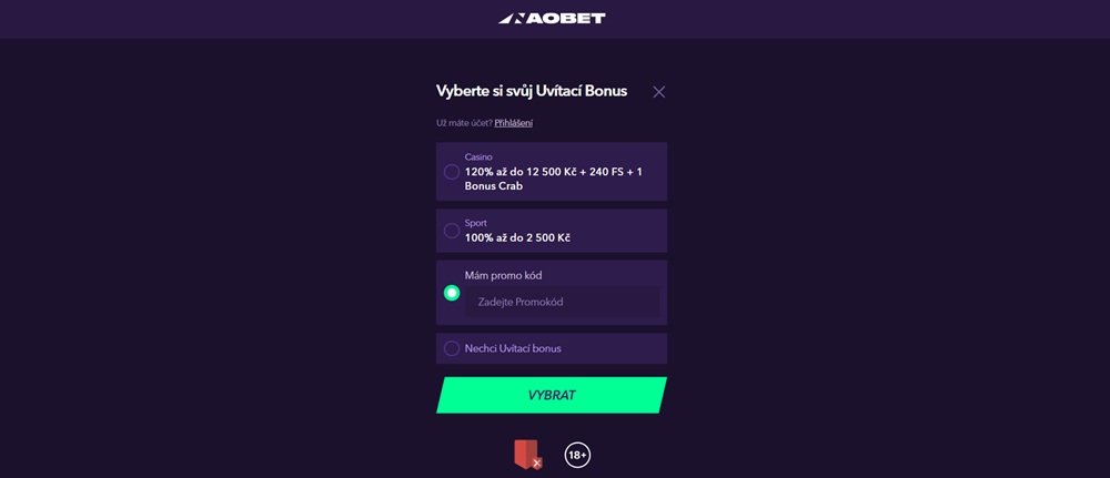 Código promocional de NaoBet