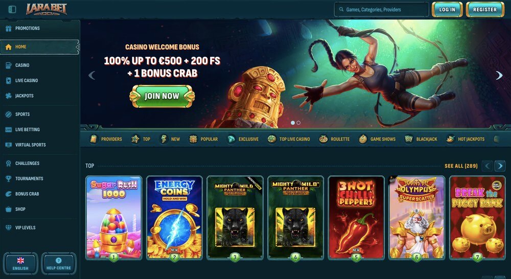 Larabet website