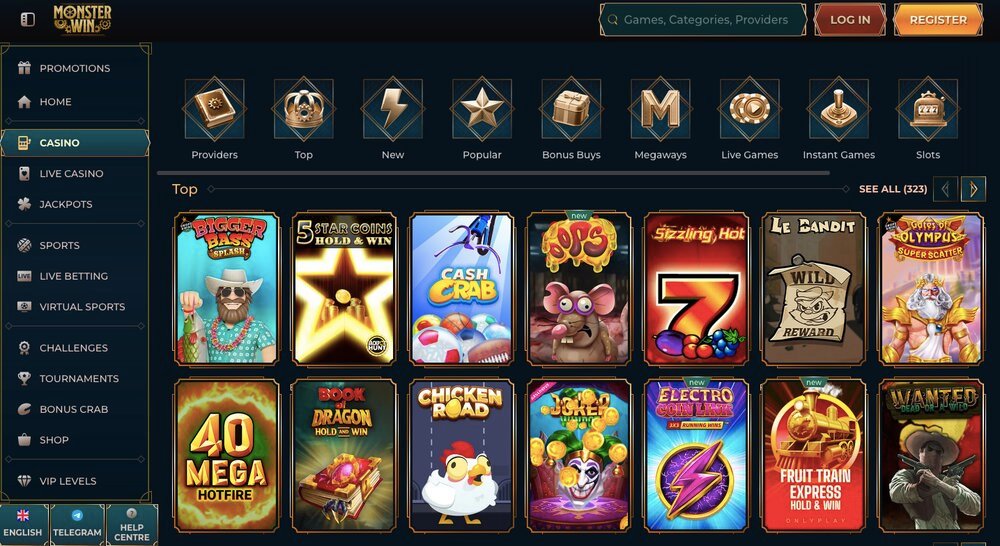 Monster Win slots