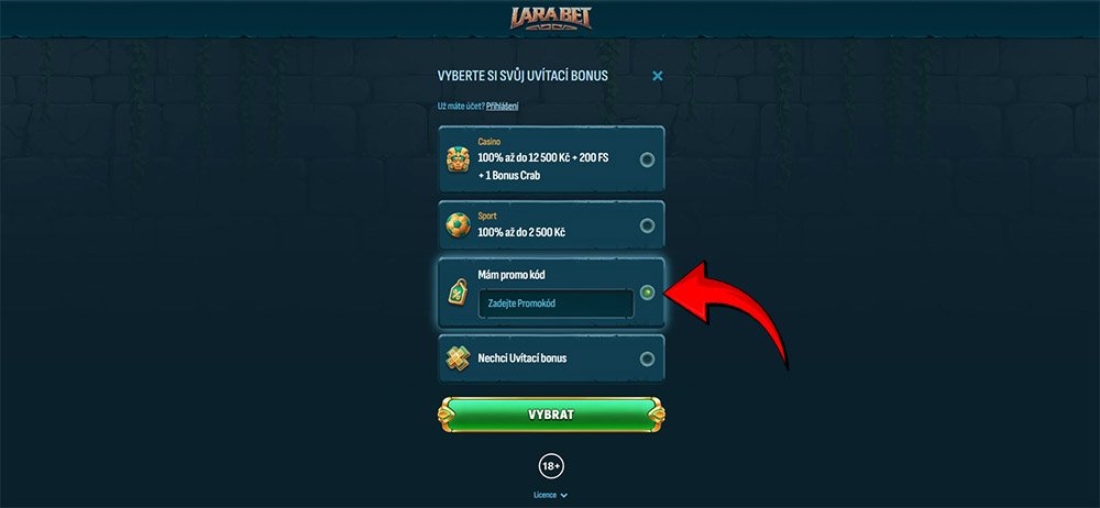 Larabet Promo-Code