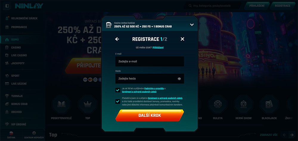Ninlay registrace [Kompletní návod na založení nového účtu]