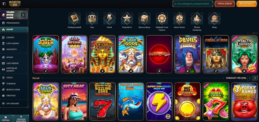 Monster Win web