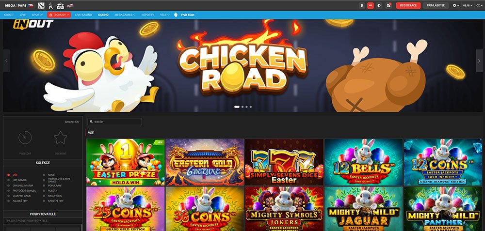 Velikonoce 2025 v casinu Megapari [promo akce, bonusy, free spiny atd.]