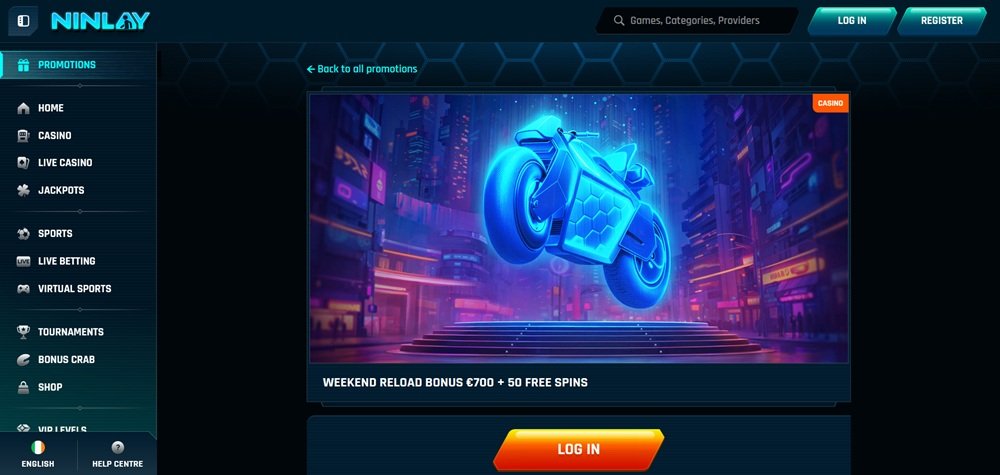 Ninlay free spins