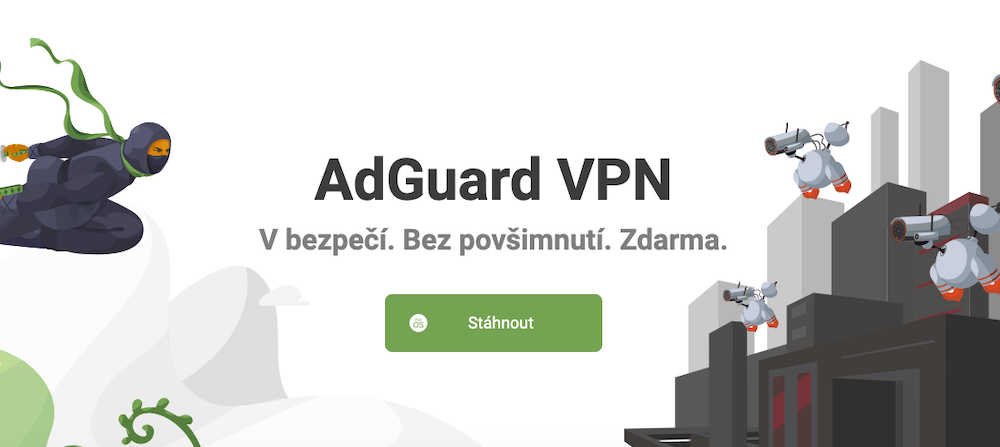 AdGuard VPN homepage