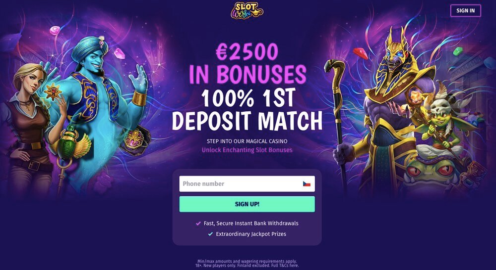 Slot Wish uvítací bonus