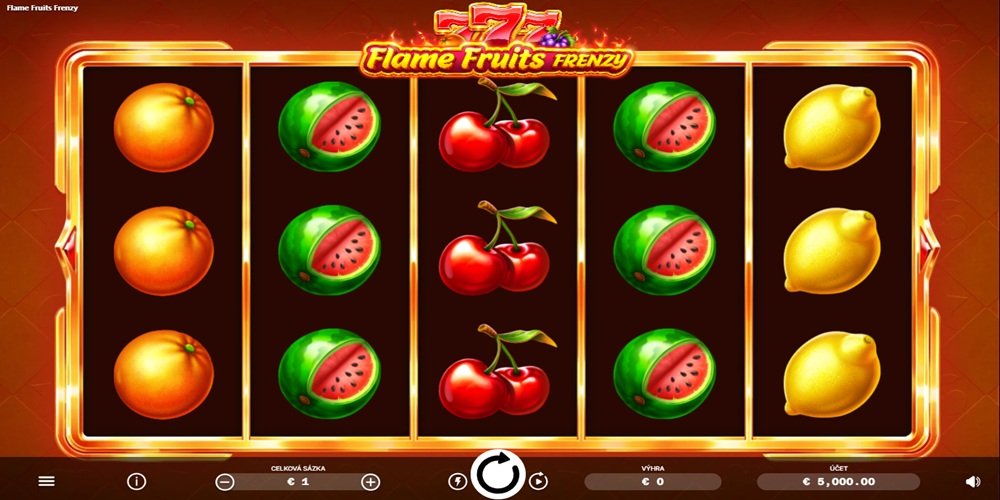 Flame Fruits Frenzy