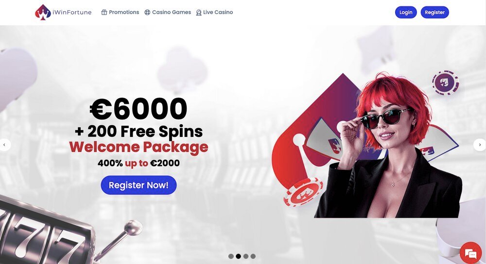 iWinFortune welcome offer