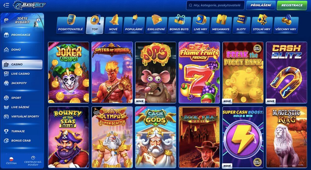 BassBet top automaty