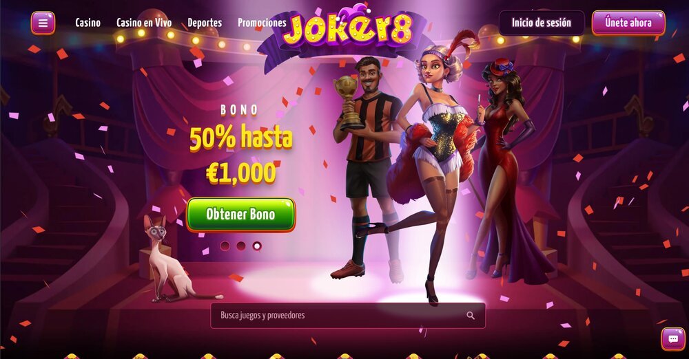 Joker8 aplicación