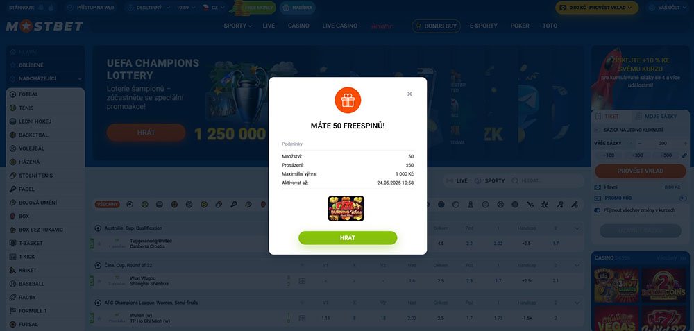 MostBet SLOTHBETFS