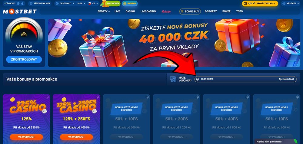 MostBet SLOTHBETFS