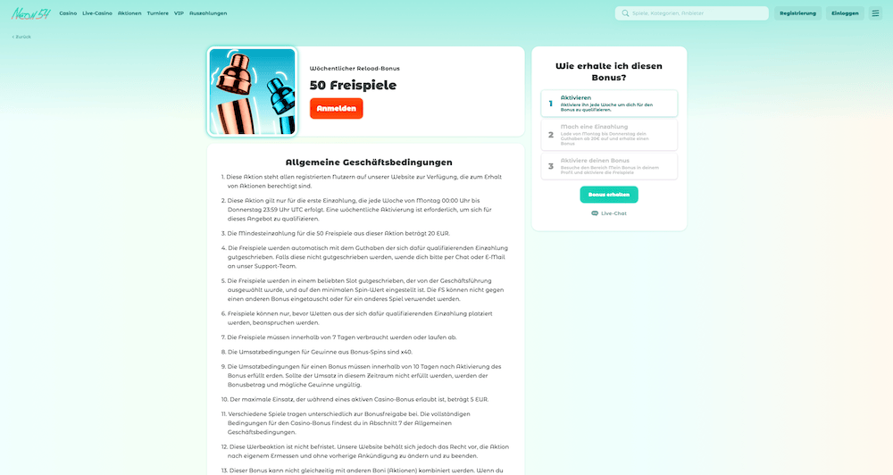 79466 Neon54 Freispiele