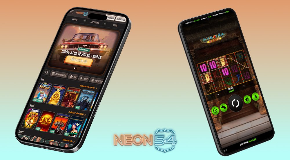 neon54 aplikace uvodni